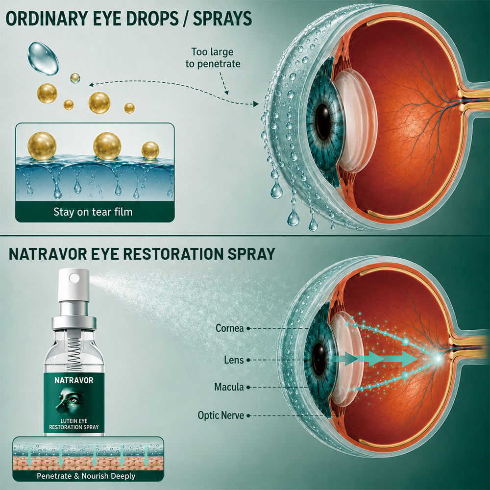 Lutein Eye Care Spray — 10-Second Daily Routine