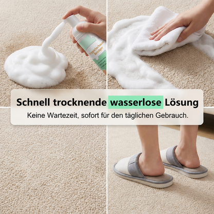 Wasserloser Textil-Reinigungsschaum – Entfernt Flecken schnell & gründlich
